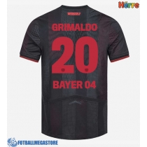 Fotballdrakt Herre Bayer Leverkusen Alejandro Grimaldo #20 Hjemmedrakt 2025-26 Kortermet